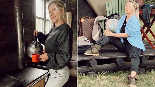 Wanda Nara lució unas botas que valen casi 200 mil pesos