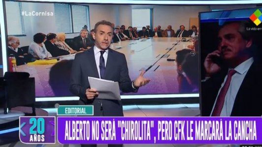 El editorial de Luis Majul: Alberto no será el Chirolita de Cristina