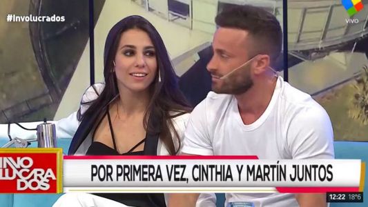 Cinthia Fernández y Martín Baclini juntos por primera vez: Nos vamos a elegir todos los días