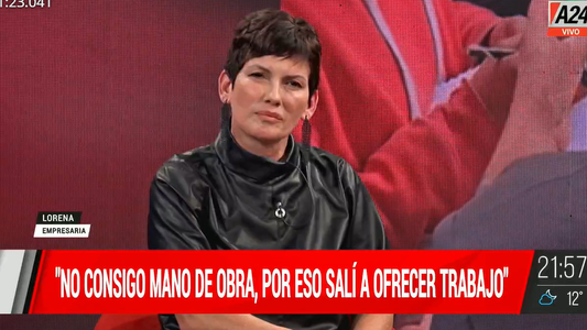 Lorena, la empresaria que ofreció trabajo en la marcha piquetera: No se encuentra mano de obra