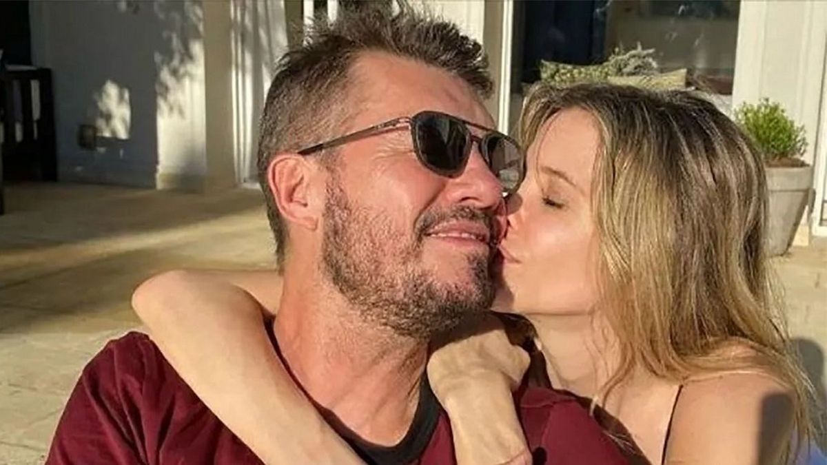 -Marcelo Tinelli y Guillermina Valdés-