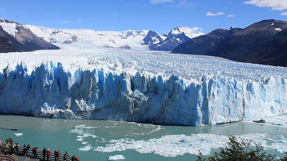 El glaciar Perito Moreno