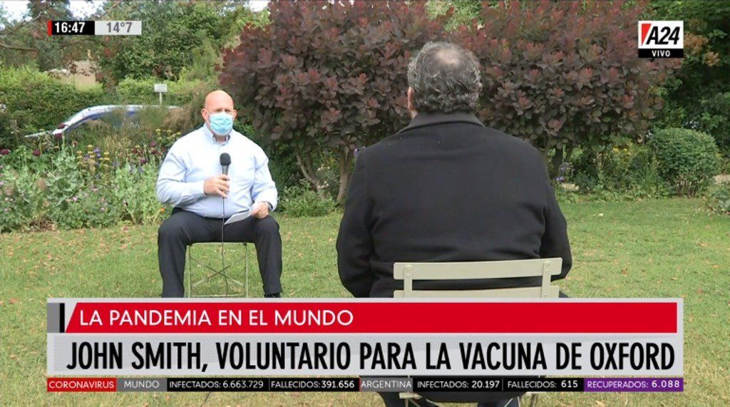 Un voluntario para la vacuna contra el COVID-19 contó su experiencia tras someterse a los exámenes