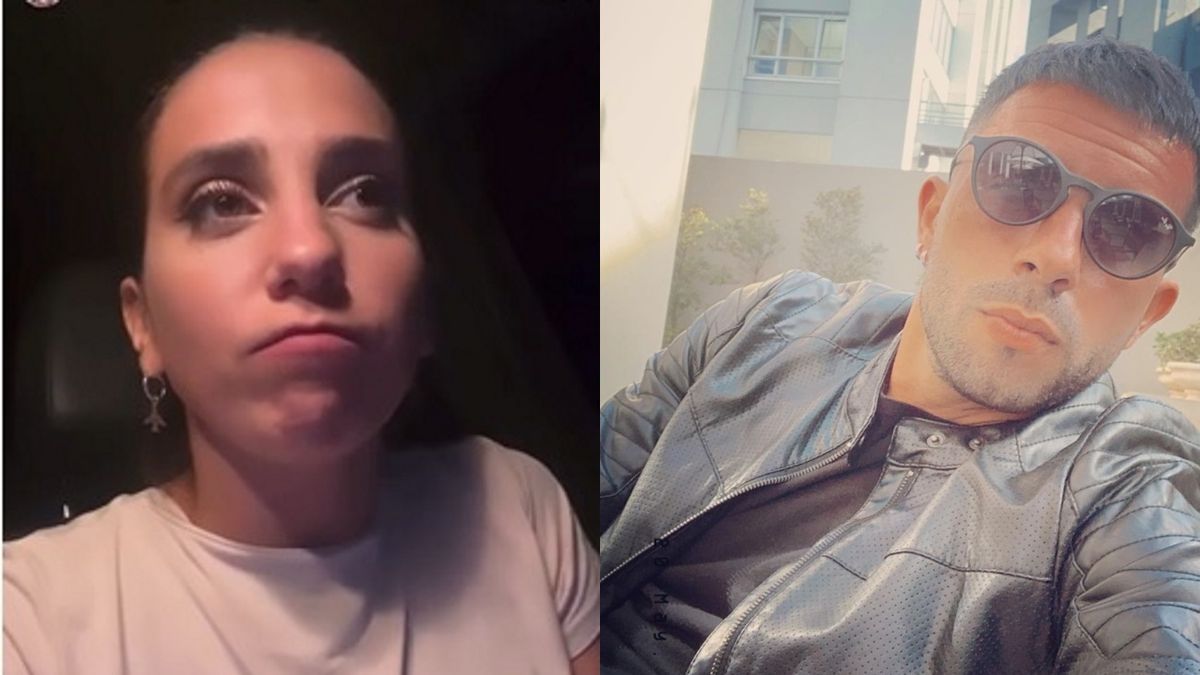 Cinthia Fernández y su ex pareja, Matías Defederico.&nbsp;