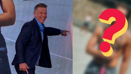 Alejandro Fantino mostró una foto semidesnudo y sorprendió a todos