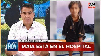 Caso Maia: el duro editorial de Antonio Laje sobre el rescate con vida de la pequeña. (Captura de Tv) Caso Maia: el duro editorial de Antonio Laje sobre el rescate con vida de la pequeña. (Captura de Tv)