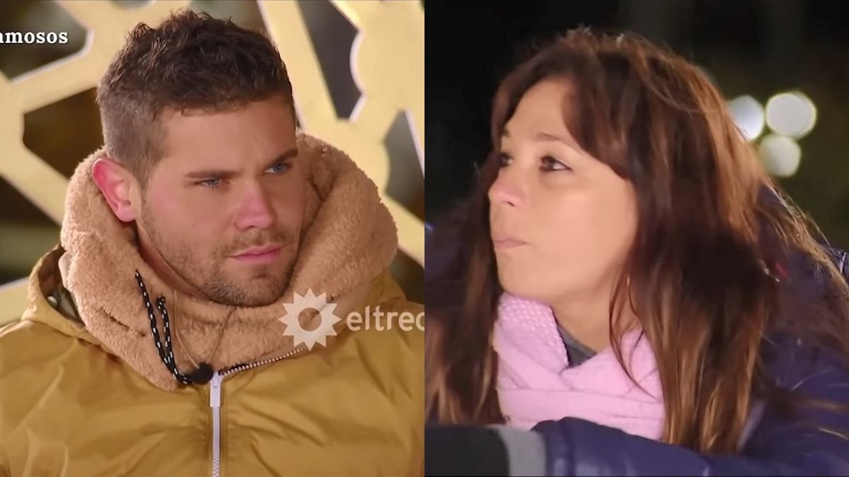 Locho Loccisano y Lissa Vera, participantes de El hotel de los famosos.&nbsp;