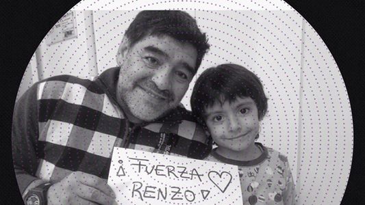 El buen gesto de Maradona por Renzo, en sus horas más críticas