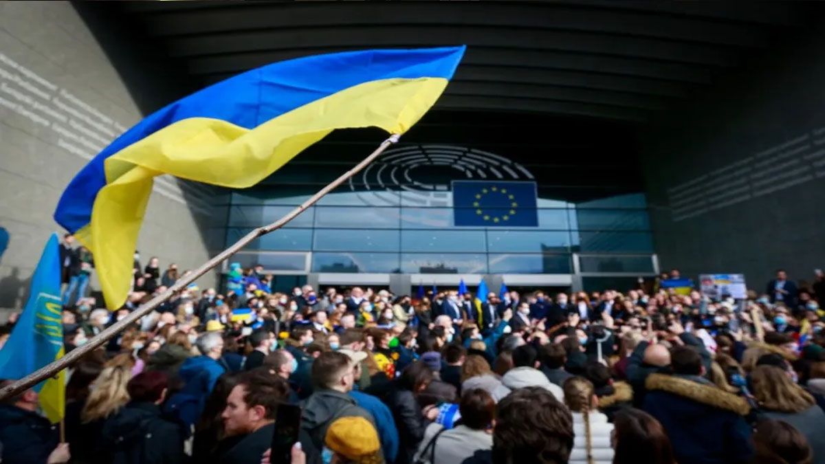 La Unión Europea y la candidatura de Ucrania para unirse al bloque de los 27 (Foto: Gentileza Europa Press)