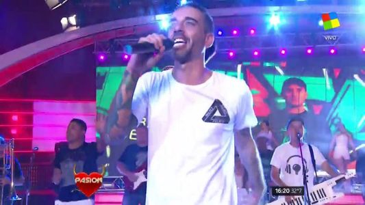 Lucas Tisera debutó en Pasión de Sábado con La Banda del Tío
