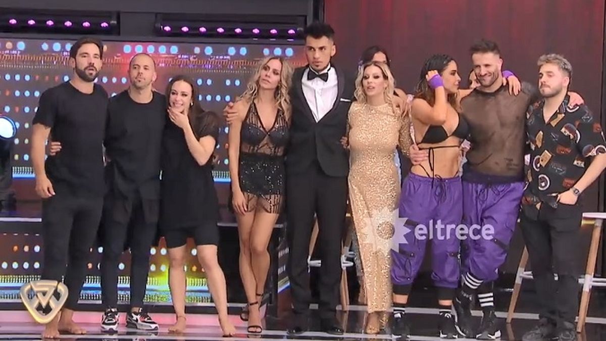 Las cuatro parejas semifinalistas de La Academia de ShowMatch. 