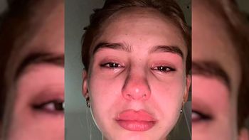 Preocupación por video de Juana Tinelli llorando desgarrada: Nunca me mostré...