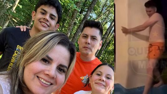 Impactante video: estaba de vacaciones y murió electrocutado frente a su hijo y su esposa