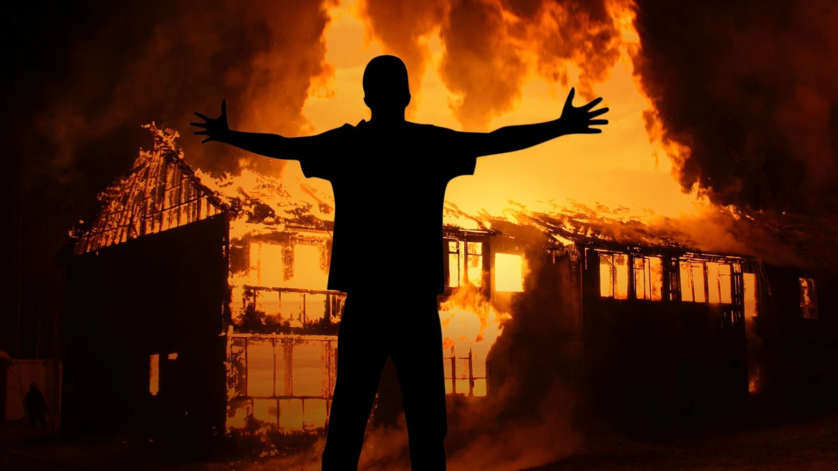 El fuego soñado puede ser destrucción... o renacimiento. Foto: Internet/Sueño.