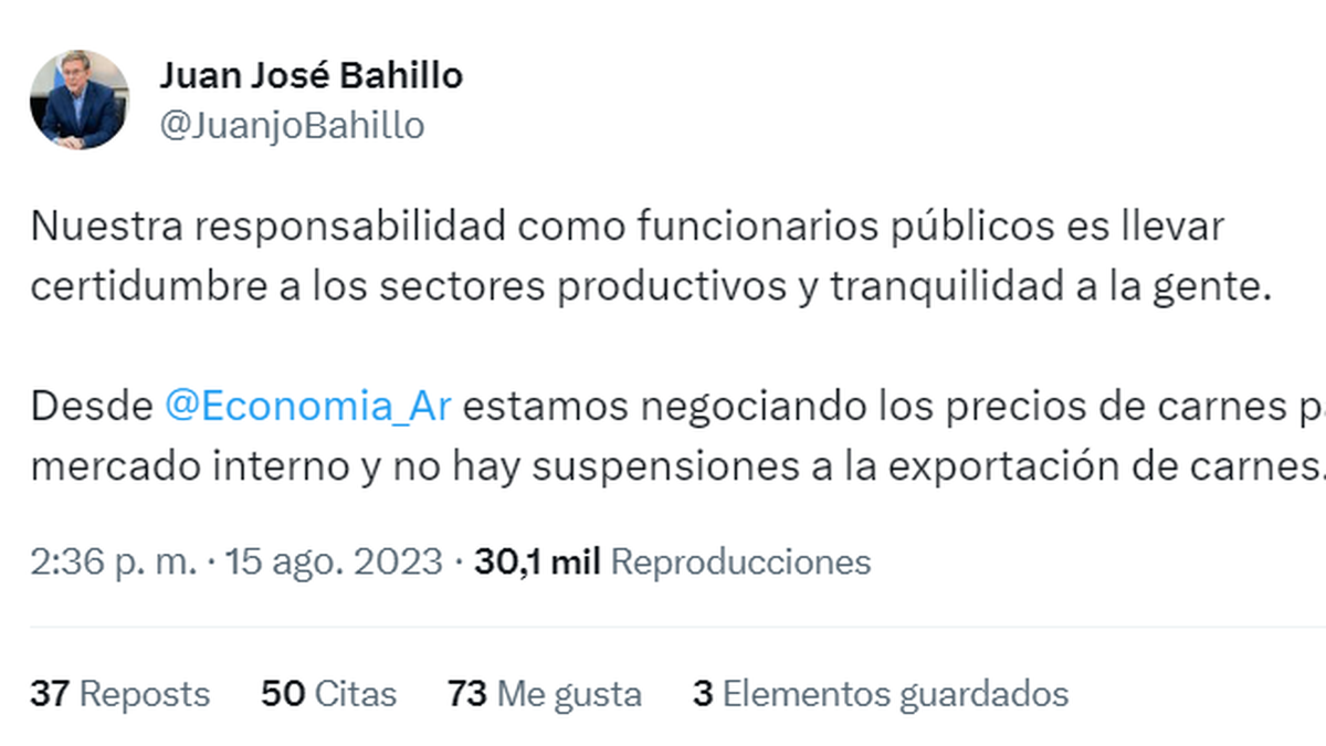 La desmentida del secretario de Agricultura sobre lo anunciado por el titular de la Aduana.