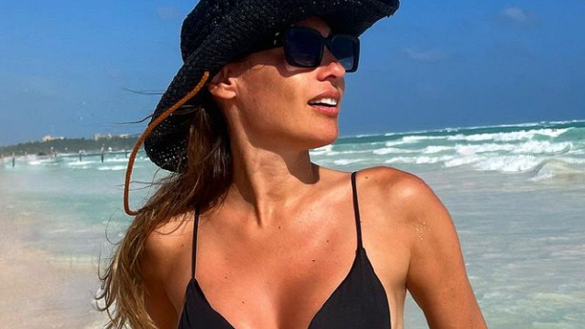 Pampita festejó sus 46 años en con espectaculares fotos desde las playas de México