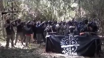 Un grupo mapuche en Chile se filmó para pedir por el fin de la militarización