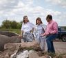 Patricia Bullrich recorrió zonas rurales inundadas en Buenos Aires y anunció asistencia para productores