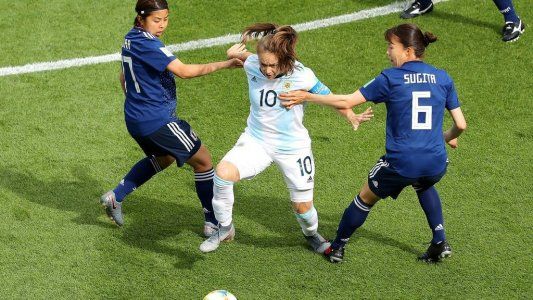 Mundial de fútbol femenino: Argentina logró un histórico empate 0-0 ante Japón en su debut