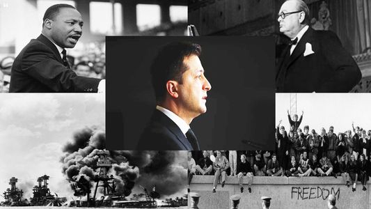El Muro de Berlín, Pearl Harbor, 11-S, Luther King: los hechos históricos que usa Zelenski para lograr el apoyo contra Rusia