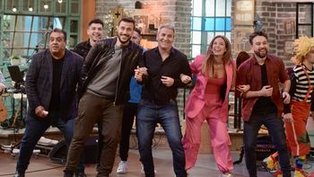 Diego Leuco debutó en La Peña de Morfi y bailó al ritmo de Callejero Fino