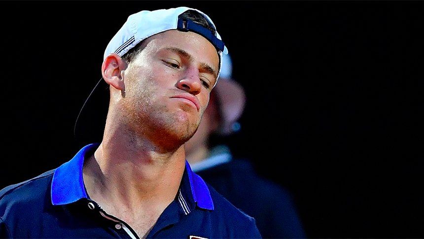Masters 1000 de Roma: Schwartzman batalló hasta el final ante Djokovic, pero perdió la semifinal en tres sets