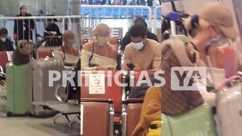 Nicole Neumann y Manu Urcera ya regresaron a la Argentina: las imágenes