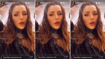 Cande Tinelli explicó por qué había borrado las fotos junto a Coti Sorokin de las redes