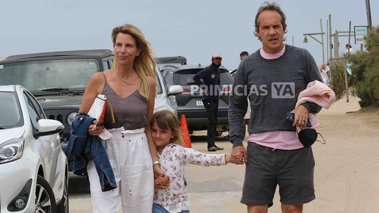 Carolina Giménez Aubert, la hermana menor de Susana, de paseo por Punta del Este