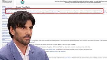 Los usuarios de Wikipedia le agregaron a Juan Darthés los casos de presunto abuso