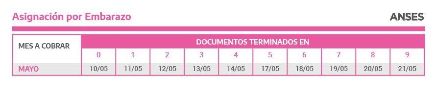 Anses: Ya está publicado el calendario de pagos para Mayo 2021