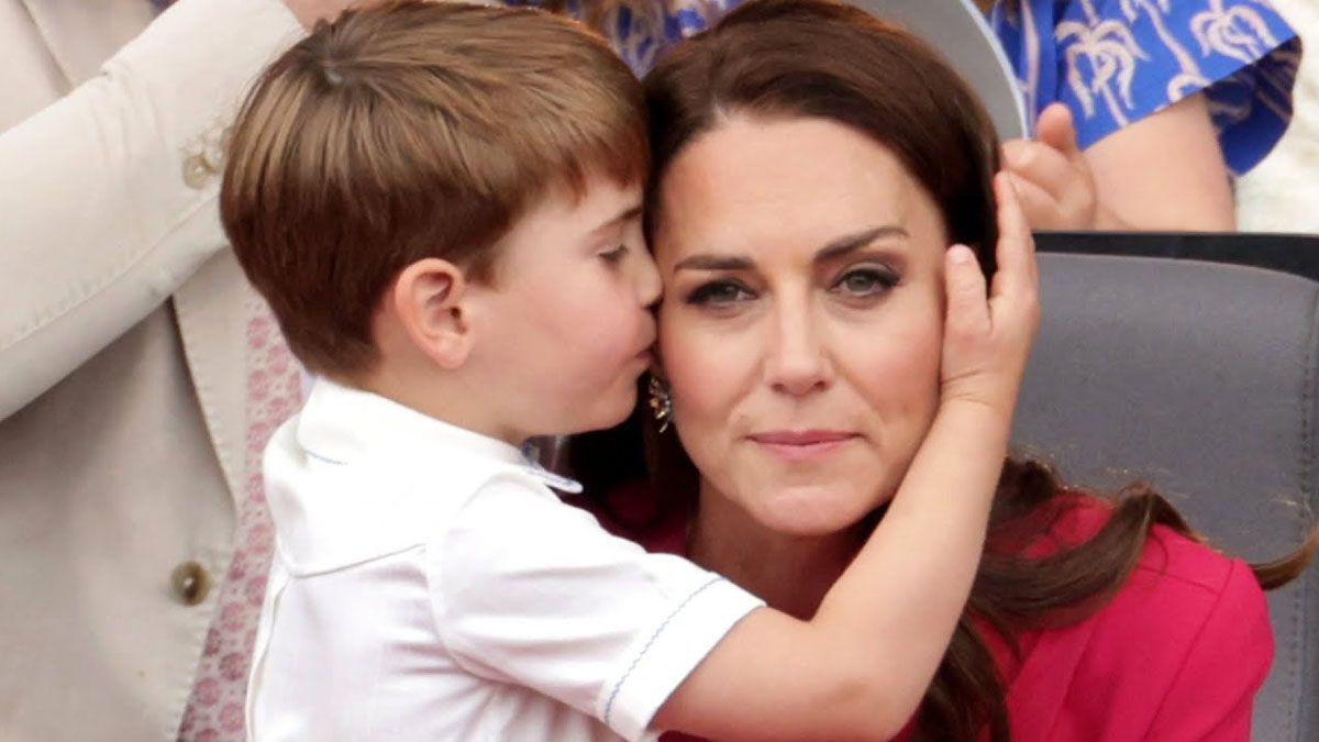 Louis, el hijo menor de Kate, cuando ten&iacute;a apenas 3 a&ntilde;os (Foto: archivo).