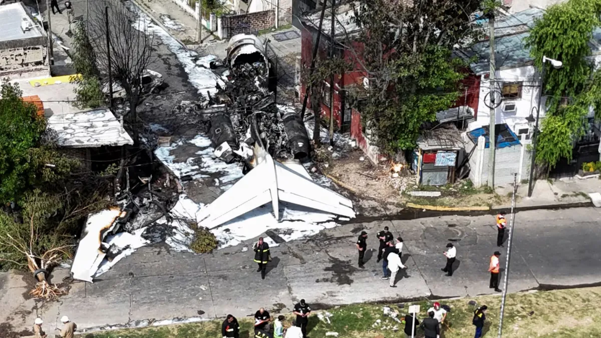 Las hipótesis que investiga la Justicia sobre el avión que se estrelló en San Fernando. (Foto: Reuters)