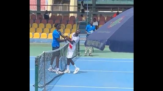 A lo Will Smith: un tenista cacheteó a otro después de un partido