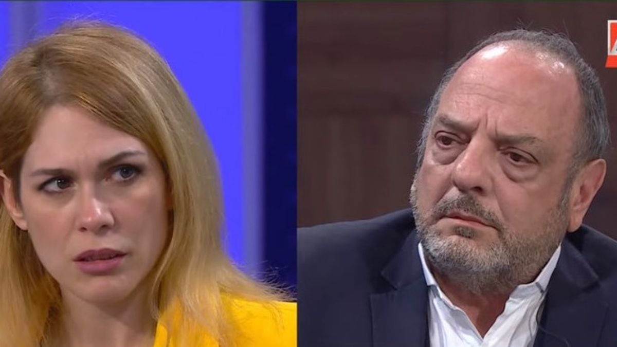Baby y Lemoine se cruzaron fuerte durante la entrevista (Foto: captura A24).