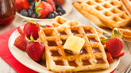 WAFFLES receta sencilla: FÁCIL y ECONÓMICA