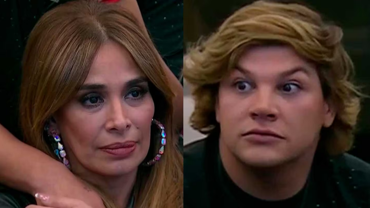 La provocativa mirada de Noelia La Gata a Bautista marcando la cancha  dentro de Gran Hermano