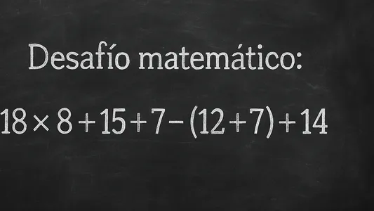 Desafío matemático: ¿cuánto tiempo te lleva resolverlo?