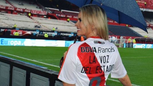 Alejandra Maglietti fue la voz del estadio de River Plate: No me confundí en ningún nombre