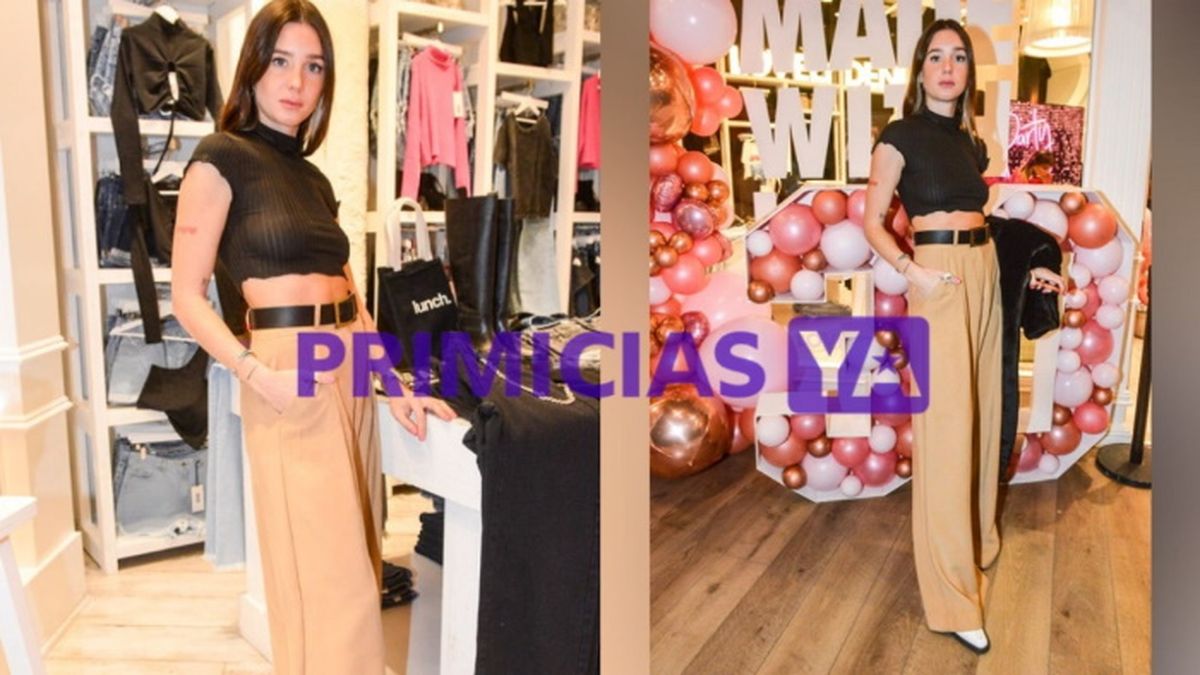 Luc&iacute;a Celasco, nieta de Susana Gim&eacute;nez.&nbsp;