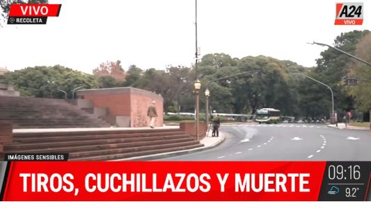 Tiros y cuchillazos: mataron a un hombre en Recoleta e investigan una pelea sangrienta