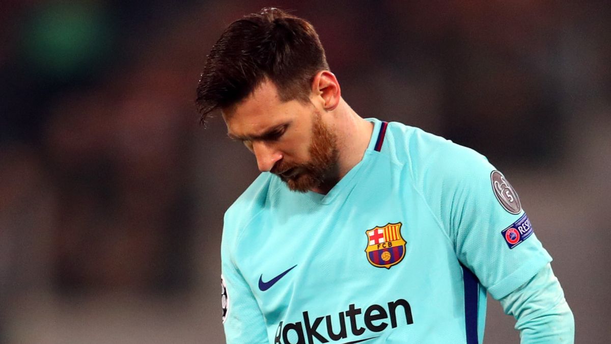 Messi y un ceño fruncido que se repite los últimos 7 años.