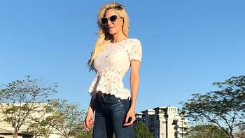 Luli Salazar desmintió el escándalo en la grabación de su película: Tiran fruta con malicia