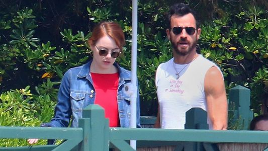 Justin Theroux, ex de Jennifer Aniston, fue fotografiado junto a Emma Stone