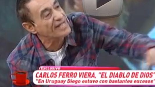 Ferro Viera: “En Uruguay, Diego tuvo bastantes excesos”