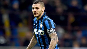 Mauro Icardi se relaja tras la polémica con los hinchas del Inter