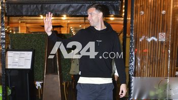 La noche de Dibu Martínez en Buenos Aires tras quedar desafectado de la Selección Argentina