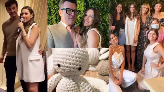 Así fue el baby shower de la hija de Pampita, embarazada de 6 meses: fotos y video