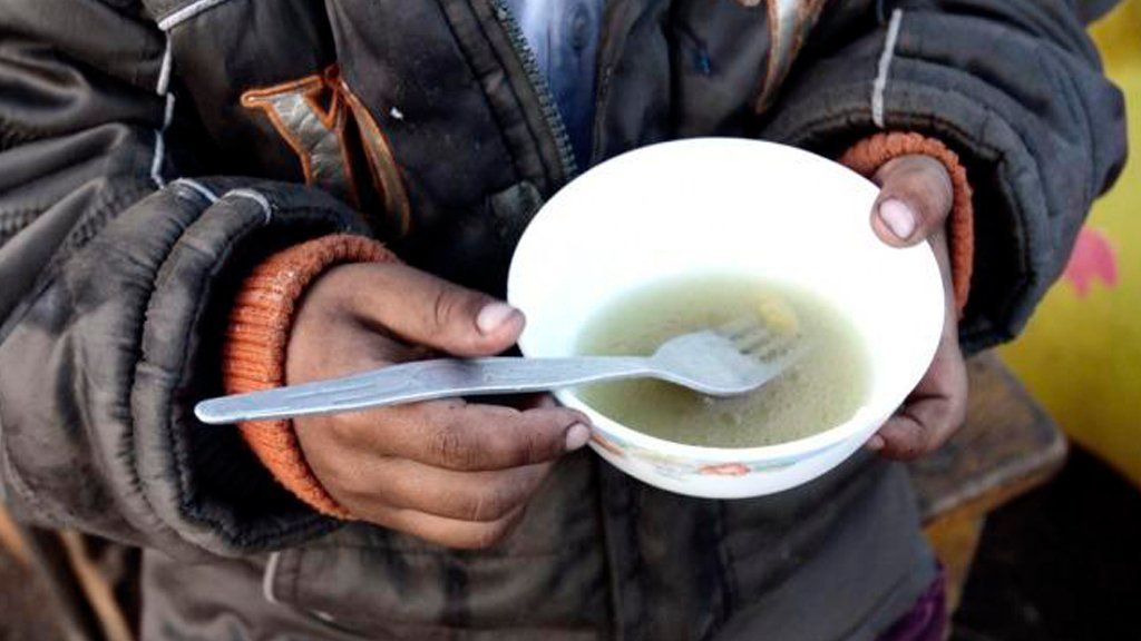 Según la UCA, un 9,3% de la población urbana sufre hambre