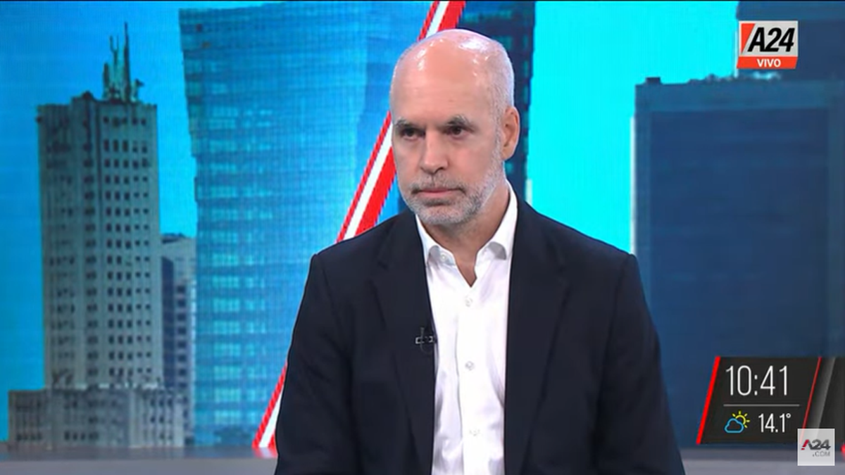 Horacio Rodríguez Larreta, en A24: No hay ruptura con Macri, no se puede estar de acuerdo en todo
